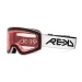 Rekd Rocker MagLock White w Mirror & Rose Spare Snow Goggles